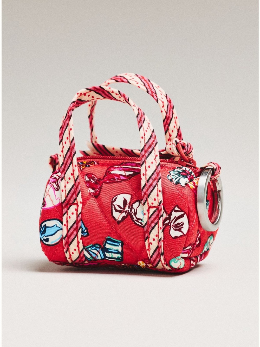 Vera Bradley Bag Charm Duffle Bag-Shaped